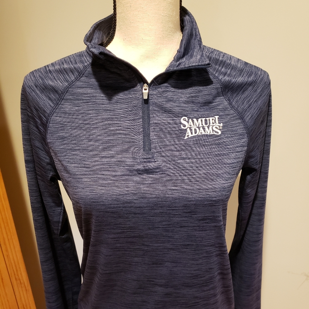 Blue Athleisure Long sleeve Shirt